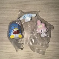 サンリオキャラクターズ　めがねっこちゃんフィギュア3点セット
