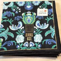 ANNA SUI 花柄ハンカチ