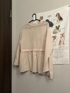 UNITED ARROWS ベージュ長袖シャツ