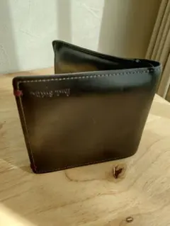 ポール・スミス　レザー 二つ折り財布 黒
