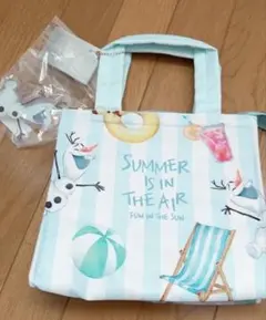 ディズニーストア　オラフ　保冷バッグ　ランチのサムネイル
