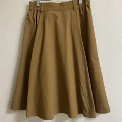 earth music&ecology フレアスカート / マスタード