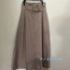 ナノユニバース NANO universe フレアロングスカート