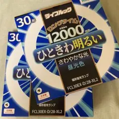 ホタルクス 丸形蛍光灯 ライフルック 30形 昼光色