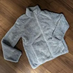 グレー フリースジャケット