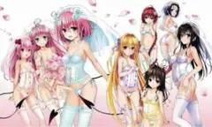 ToLOVEる　ララ　モモ　ナナ　プレイマット