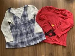 120サイズ 長袖トップスセット　女の子