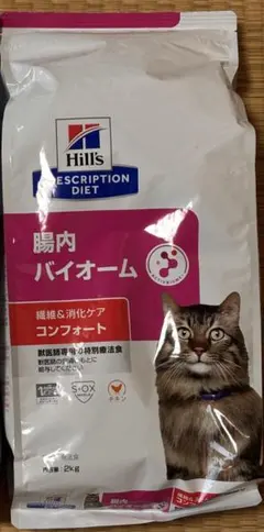 ヒルズ プリスクリプション・ダイエット 腸内バイオーム 2kg 2袋のサムネイル