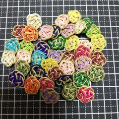 絹巻き＆羽衣水引パーツ 梅結び(3本取り) 40個 - メルカリ
