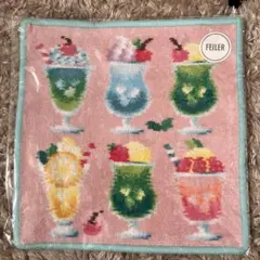 FEILERハンカチ　クリームソーダ柄
