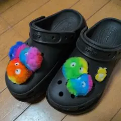 クロックス　メガクラッシュ　クロッグ　ブラック　22cm 23cm