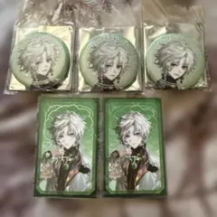 にじさんじ　叢雲カゲツ　Dytica 3周年　チェキ風カード　ランダム缶バッジ