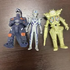 ウルトラマンシリーズ フィギュア3体セット