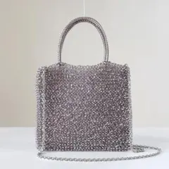 未使用　アンテプリマ　スタンダード　スクエア　ミディアム　シルバーパープル