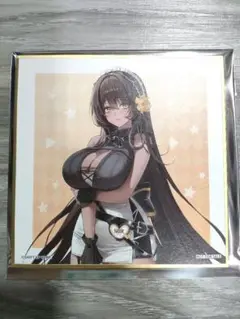 勝利の女神 NIKKE あみあみ ツクヨミ 購入特典 ミニ色紙 ノワール