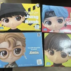 BTS TinyTAN Q posket フィギュア 4種セット