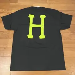 新品タグ付き 正規品 HUF ロゴTシャツ サイズXL ハフ ブラック 黒のサムネイル