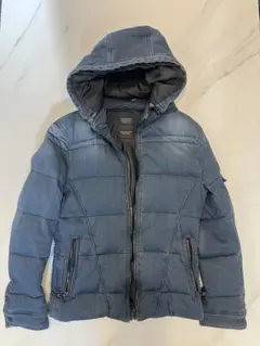 【NICOLE】 ニコル デニム キルティング ダウンジャケット