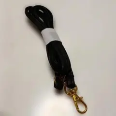 mmkt310.5様専用黒 ナイロン ストラップ ゴールド金具