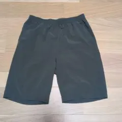 カーキ　 ハーフパンツ ゴムウエスト　150cm