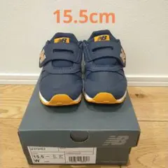 15.5cm ニューバランス IZ373 ネイビー オレンジ