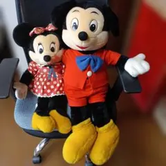 東京ディズニーランド90年特大ミッキー&ミッキー&ミニーぬいぐるみ3体