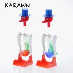 ドリンキングバード　水飲み鳥　平和鳥　ペア　赤青セット