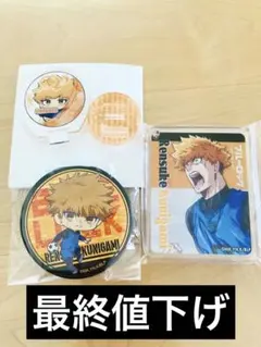 ブルーロック 國神錬介 アクリルスタンド アクリルキーホルダー 缶スタンド