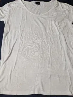elf Mode ポケット付き Tシャツ ホワイト L