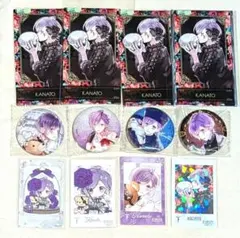 ディアラバ DIABOLIK LOVERS 逆巻カナト カード 缶バッジ