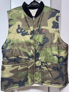 Supreme Sherpa Fleece Reversible Vest L