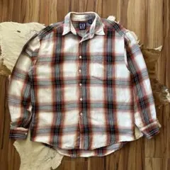 2025年最新】Gap チェック柄：オンブレチェック ネルシャツの人気
