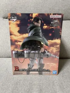 一番くじ　進撃の巨人　獣の巨人は俺が仕留める　B賞　リヴァイ　フィギュア