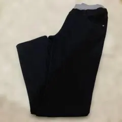 トップバリュ　裏起毛　170cm ブラック　パンツ 長ズボンのサムネイル