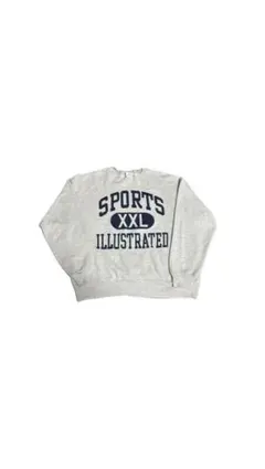 90s JERZEES ロゴスウェット XXL グレー