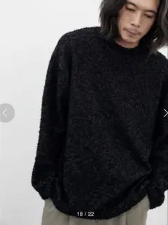【LIDNM 】TWEED KNIT POのサムネイル
