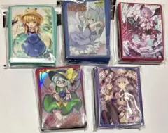 東方project スリーブ まとめ売り　5種