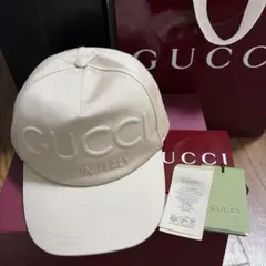 GUCCI ベージュ ベースボールキャップ Mのサムネイル