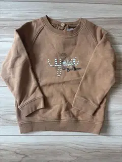 Petit Bateau ブラウン トレーナー 24m