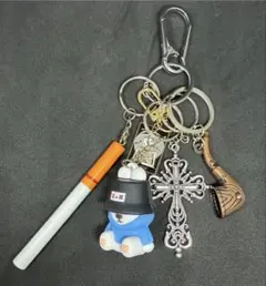 ら*ね様 【カラビナ付き】キーホルダー　5点セット　ストリート　古着　アメカジ