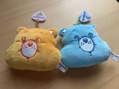 ケアベア　ダイソー ぬいぐるみマスコット 2体セット