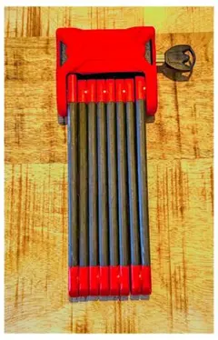 ABUS Bordo Big 6000/120 SH (1200mm) レッド
