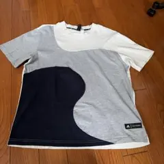 コラボ！adidas × marimekko 限定 Tシャツ tee Lのサムネイル