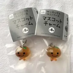 サンエックス マスコットチャーム みかんぼうや めじるしアクセサリー 2点セット
