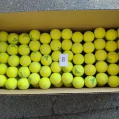 中古テニスボール120球　セントジェームスB