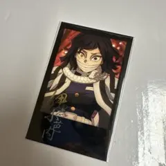 鬼滅の刃 伊黒小芭内 チェキ