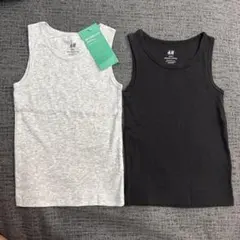 H&M タンクトップ 2枚セット 92cm