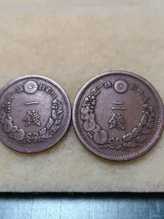 一圓銀貨 貿易銀貨 二枚セット レプリカ参考品 - メルカリ