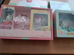 シルバニアファミリー 株主優待 2点セット ハスキー うさぎ 新品 未開封