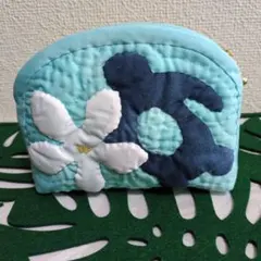 ハワイアンキルトポーチ